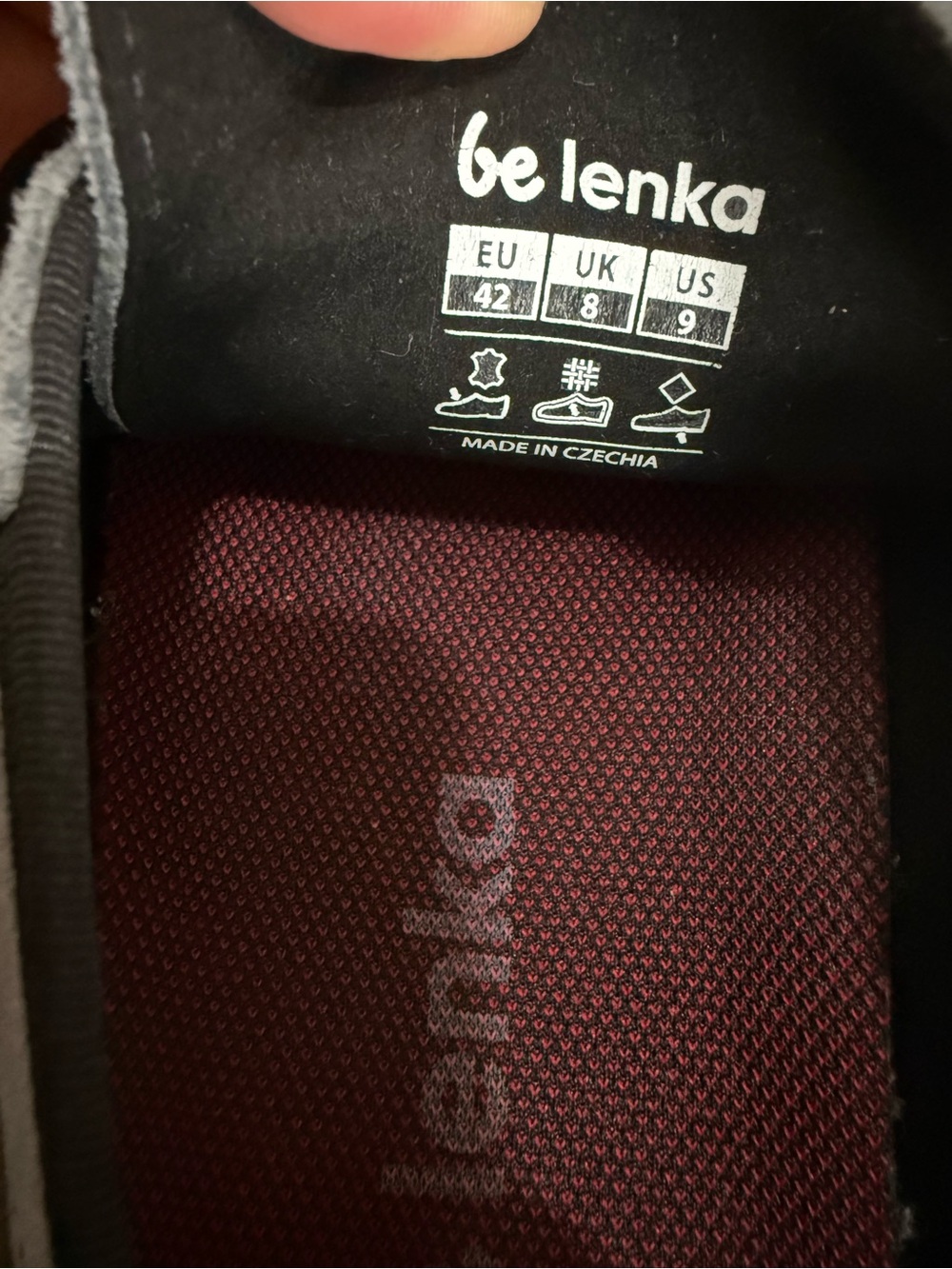 Be Lenka Trailwalker Barefoot Outdoor Shoes - Grey Suede (Made in Czechia) - Picture 3 of 6